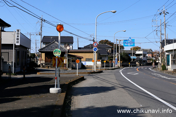 筑西・下妻広域連携バス 関本下町 バス停留所