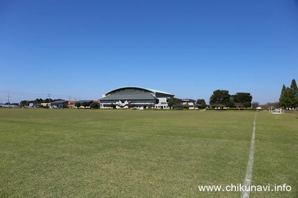 下館運動場 多目的広場・サッカー場 (南側)