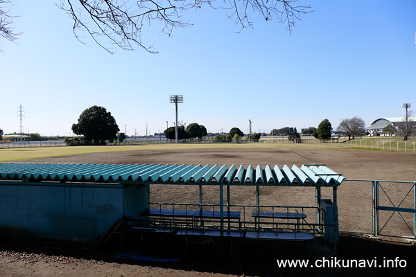 下館運動場 野球場 (本球場)