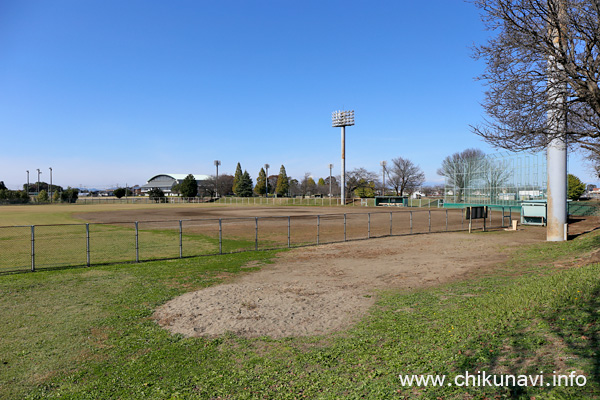 下館運動場 野球場 (本球場)