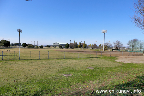 下館運動場 野球場 (本球場)