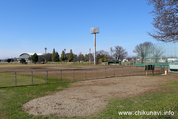 下館運動場 野球場 (本球場)