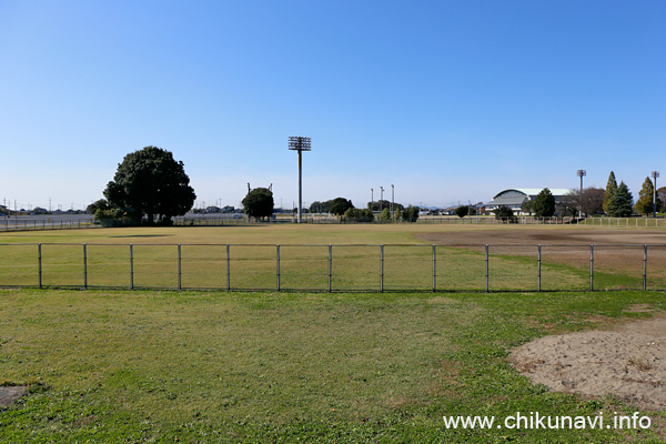 下館運動場 野球場 (本球場)