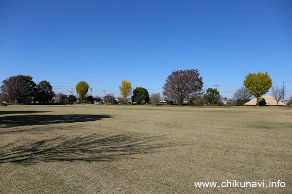 下館運動場 多目的広場・サッカー場 (北側)