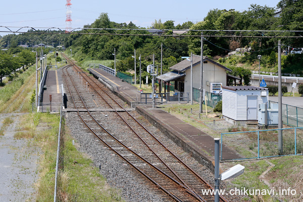 真岡鐵道真岡線 折本駅