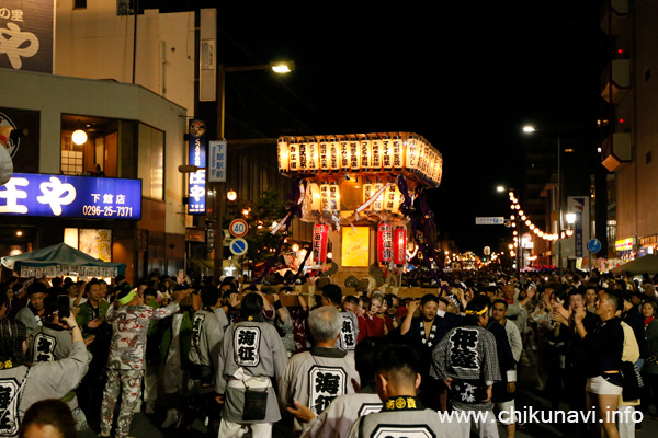 下館祇園まつり 海老ヶ島海征會の神輿 [2025年7月26日撮影]
