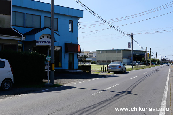 筑西市地域内運行バス 川島小東 バス停留所