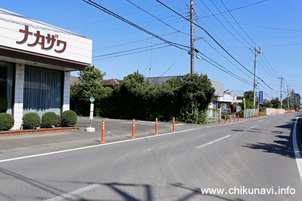 筑西市地域内運行バス 小川下 バス停留所