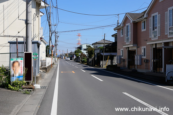 筑西市地域内運行バス 下寺野 バス停留所